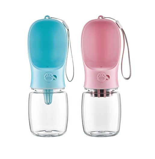 Botella Dispensador Portátil de Agua y Alimentos para Mascotas (350 ml)(+3. Dto: 10.01%)-Plus0124