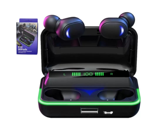Audífonos Inalámbricos Gamer MiPods Bluetooth 5.3(+3. Dto: 10.01%)- E10 