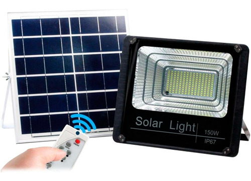Reflector Solar 150W, IP67, Control Remoto-Plus0145