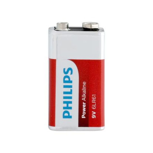 Batería 9V Philips-6LR61P1B97