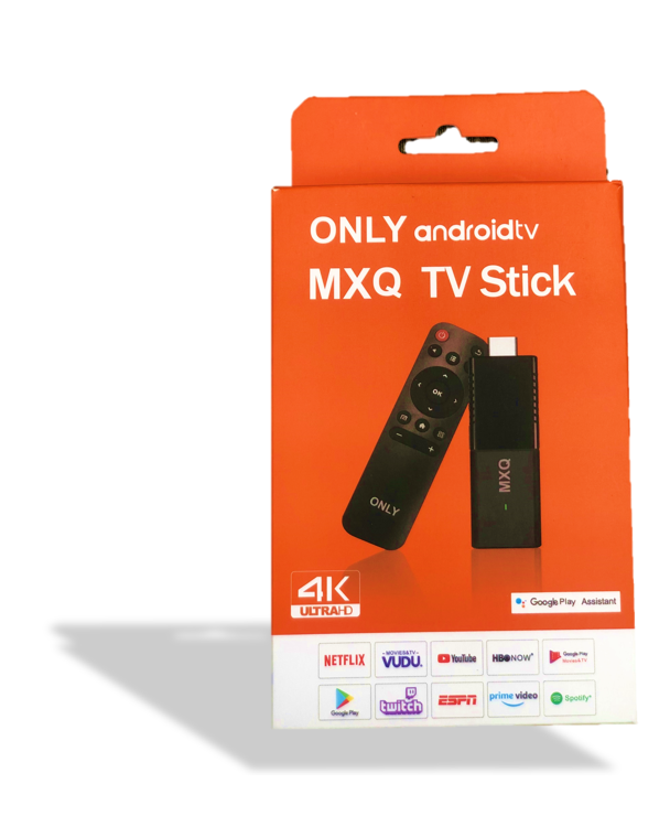 Tv Stick Only Androidtv, Dispositivo de Tv Inteligente-MXQ