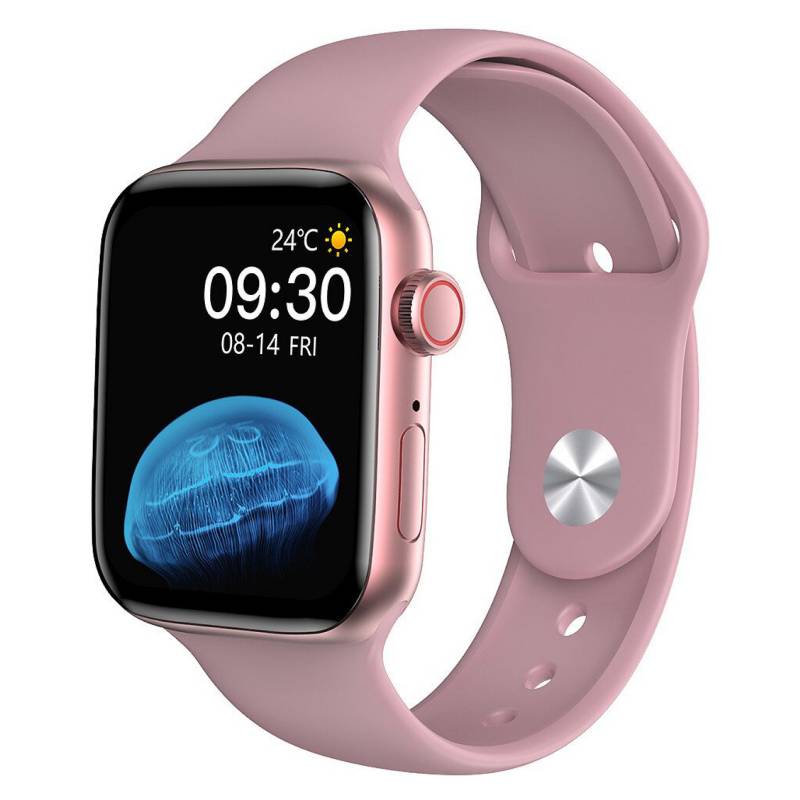 SMARTWATCH RELOJ INTELIGENTE SERIE 7 2023 T 500 Pro +OBSEQUIO ROSADO  GENERICO