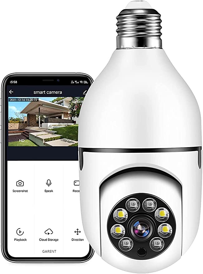 Cámara Foco de Vigilancia, Iluminación LED, WiFi, PTZ (+3. Dto: 7.45%)-IC-360 
