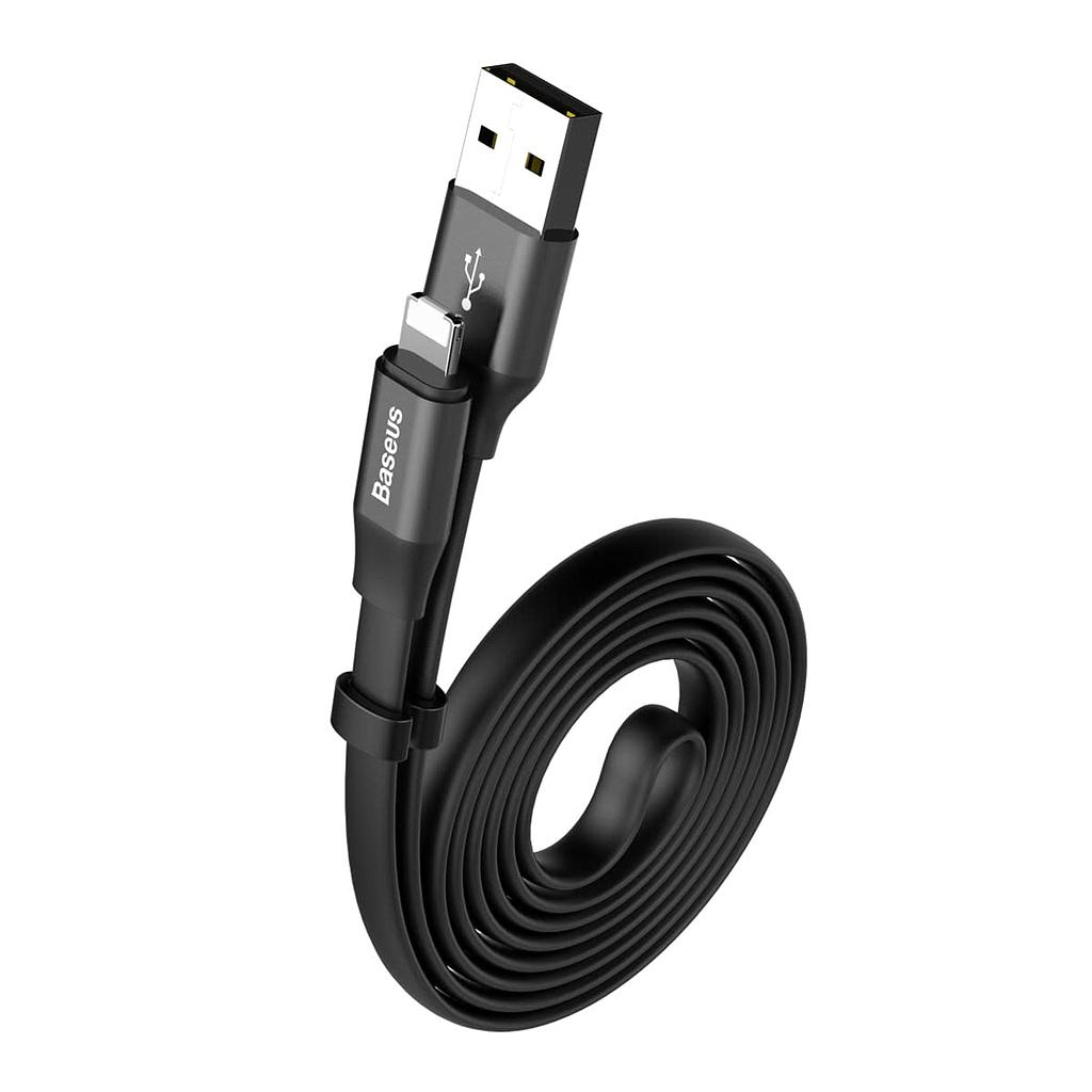 Baseus Cable de Carga 2 en 1 (Iphone-Micro) 1.2 Metros(+3. Dto: 20.04%)-CALMBJA01