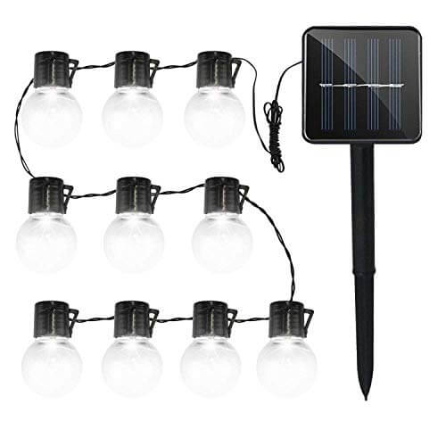 Guirnalda Solar Impermeable, 10 Focos(+3. Dto: 14.91%)-LED-Y-33