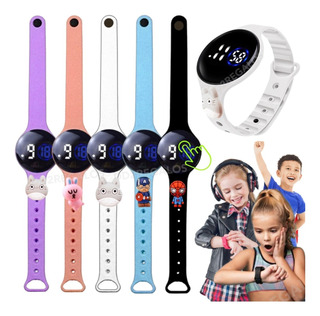 Reloj Redondo Infantil Digital Touch Multifunción Personajes-Plus0216