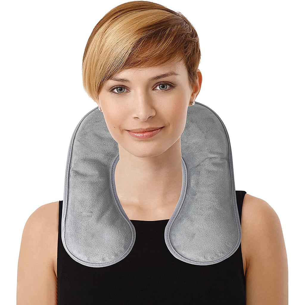 Bolsa Eléctrica de Agua Caliente con Forro Afelpado para Cuello (e