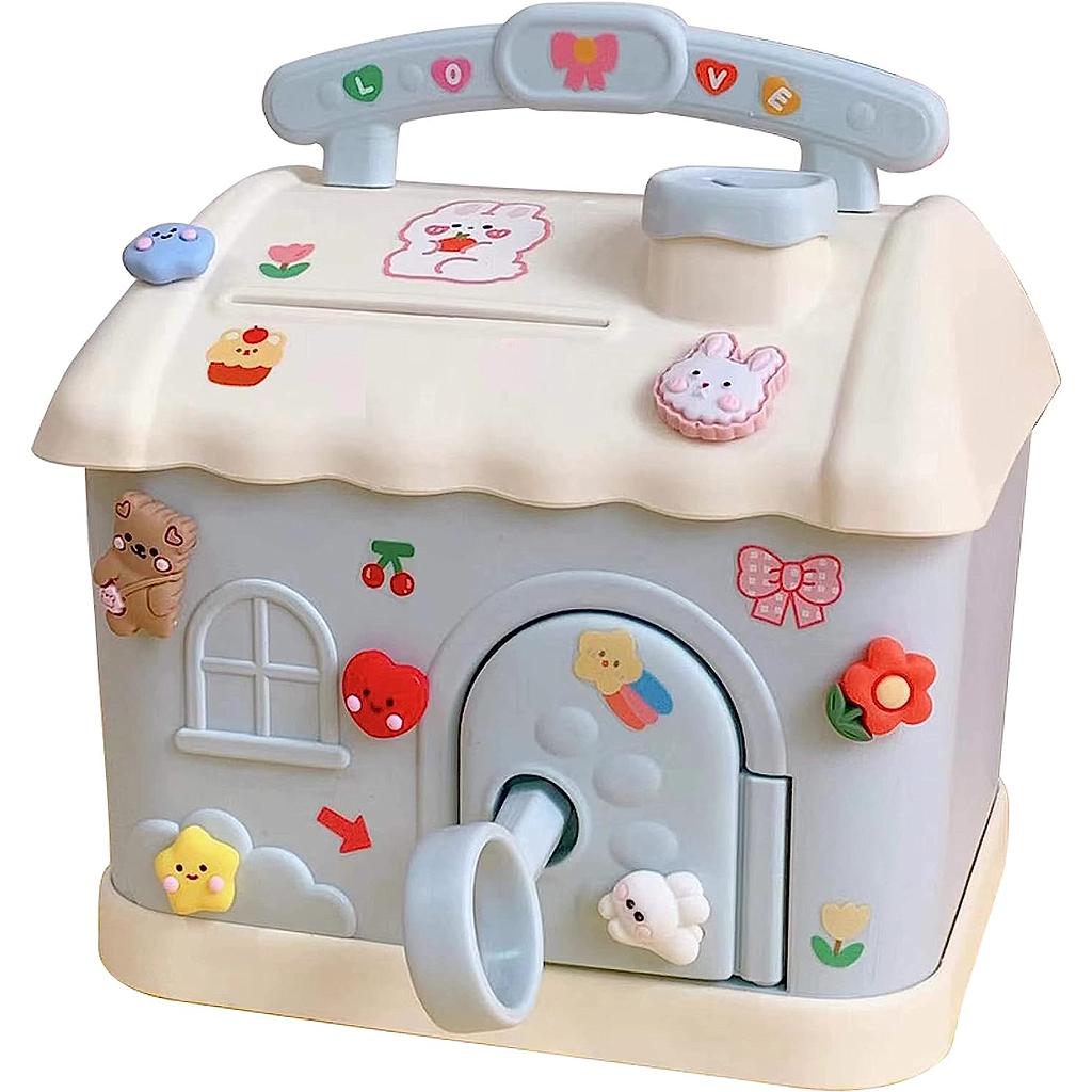 Alcancía Casita Sticker 3D Kawaii(+3. Dto: 7.91 %)-ZF-478