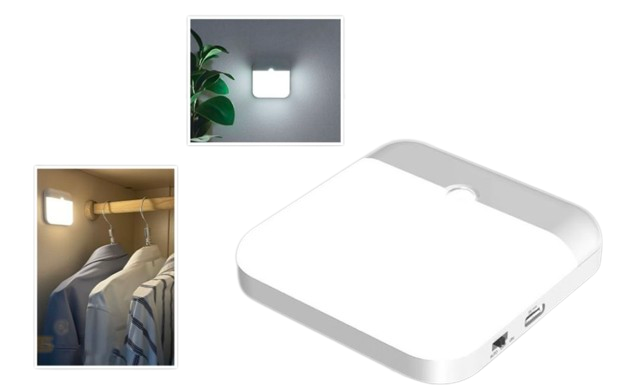 Luz LED Recargable con Sensor de Movimiento (7.8 X 7.8 cm)(+3. Dto: 16.69%)-F6-30