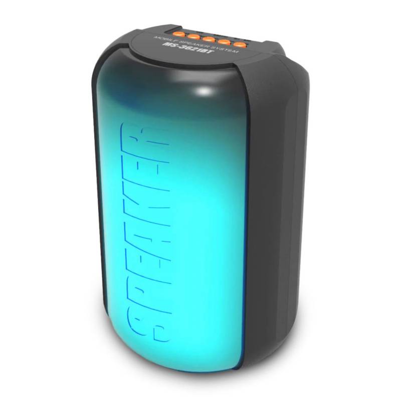 Parlante LED Recargable, Bluetooth, Radio FM. 6W (21x14 cm)(+3. Dto: 7.15 %)-MS-3621BT 