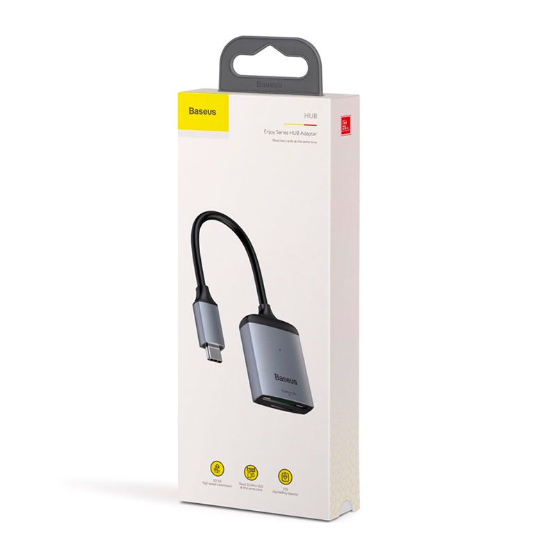 Baseus, Adaptador Tipo C para Memoria MicroSD(+3. Dto: 9.54%)-CAHUB-P0G