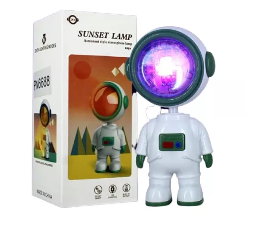 Mini Lámpara LED Recargable, Sunset Astronauta(+3. Dto: 14.31%)-ZF599