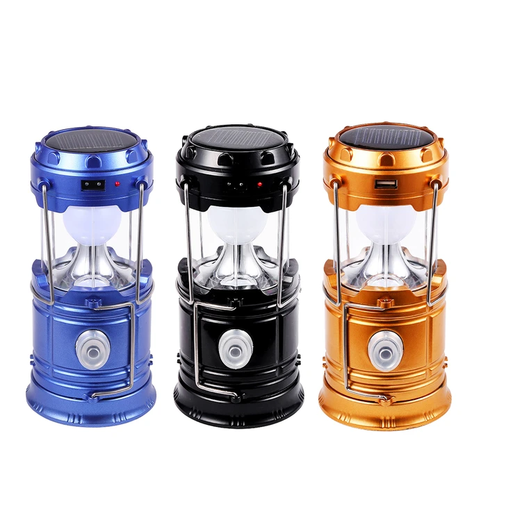 Lámpara Portátil/Linterna LED, Carga Solar/Carga USB(+3. Dto:14.91%)-SH-5800T