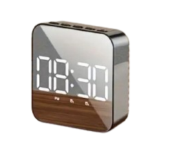 Reloj LED Despertador, 2 Alarmas, (8x8 cm)(+3. Dto:12.52%)-Z10