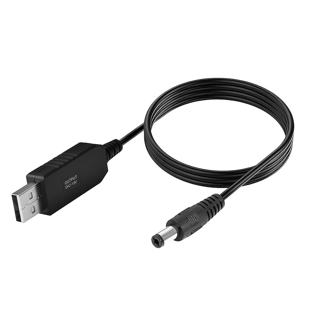 Cable Convertidor de 5V a 12V(+3. Dto: 22.25%)-Plus0248