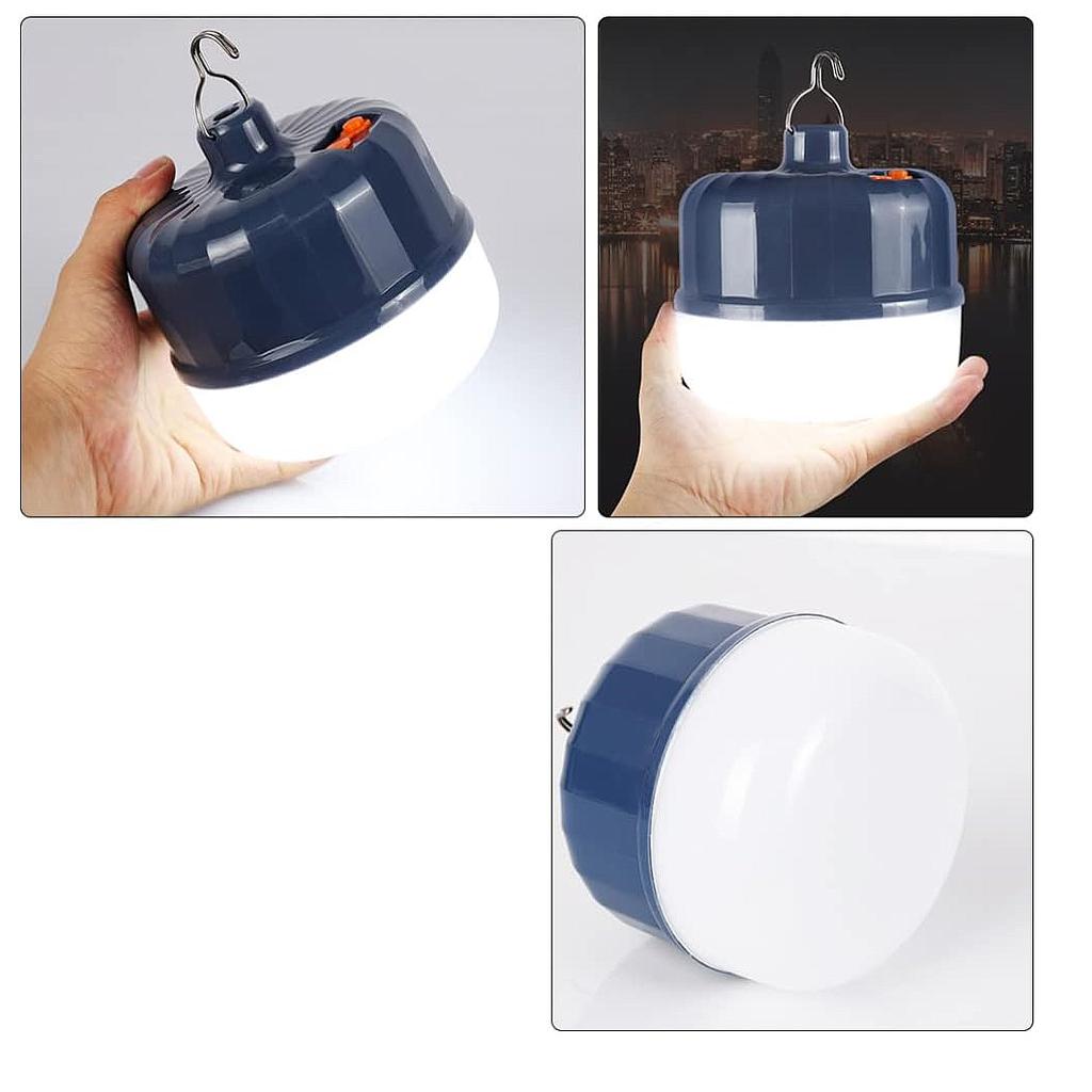 Foco LED Recargable, 100W, Doble Batería, Luz Blanca y Cálida (6-8 horas con una carga)(+3. Dto: 12.43%)-Plus0251