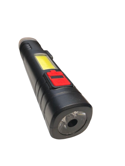 Linterna LED Recargable, Luz Frontal y Lateral, 17 cm(+3. Dto: 10.01%)-K-650