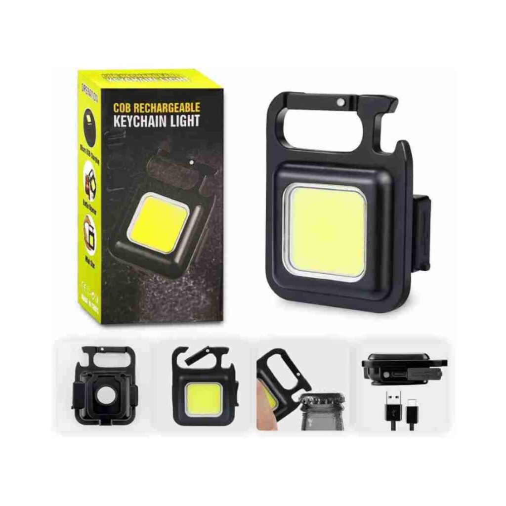 Llavero, Linterna LED Recargable, Destapador(+3. Dto: 12.28%)-SN-182