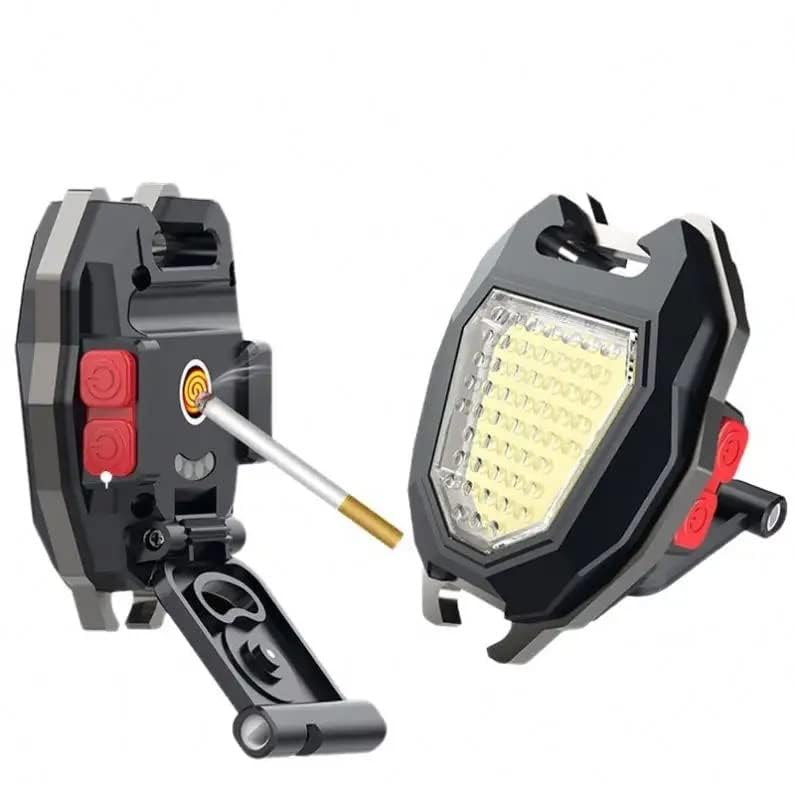 Luz LED Recargable, 6 Modos de iluminación, 800LM, + Destapador y Encendedor(+3. Dto: 20.02%)-W5154