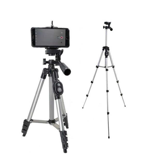 Trípode de Aluminio para Cámaras y Teléfonos Móviles, 102 CM, con Dispositivo Bluetooth(+3. Dto: 10.01%)-DK888