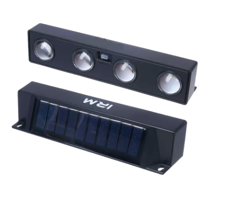 Lámpara Aplique Solar para Pared, 4 Luces LED Blancas (+3. Dto: 14.31%)-MY-85080