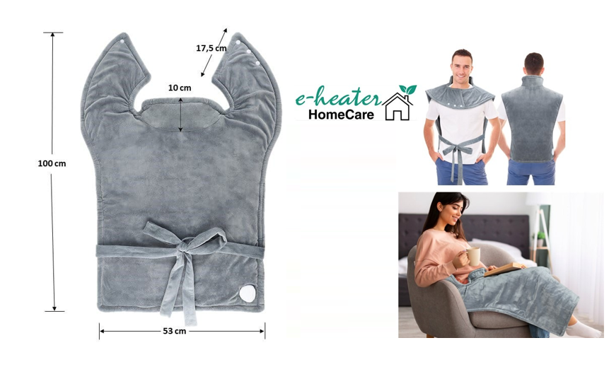 Manta, Chaleco Térmico Eléctrico con Temporizador, Apagado Automático y Control Multifunción)(+3. Dto: 6.25%)-DQ77