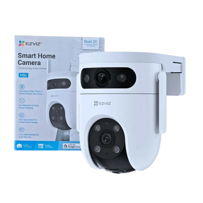 Ezviz, Cámara Exterior Doble Lente 2K, H9C-R100- 2K (+3. Dto: 2.3%)-CS-H9C-R1008H33WKFL