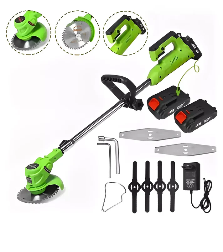 Podadora, Cortadora de Césped Inalámbrica, Recargable, Doble Batería de 48V, 18000rpm(+3. Dto: 7.41%)-YY-GCJ00