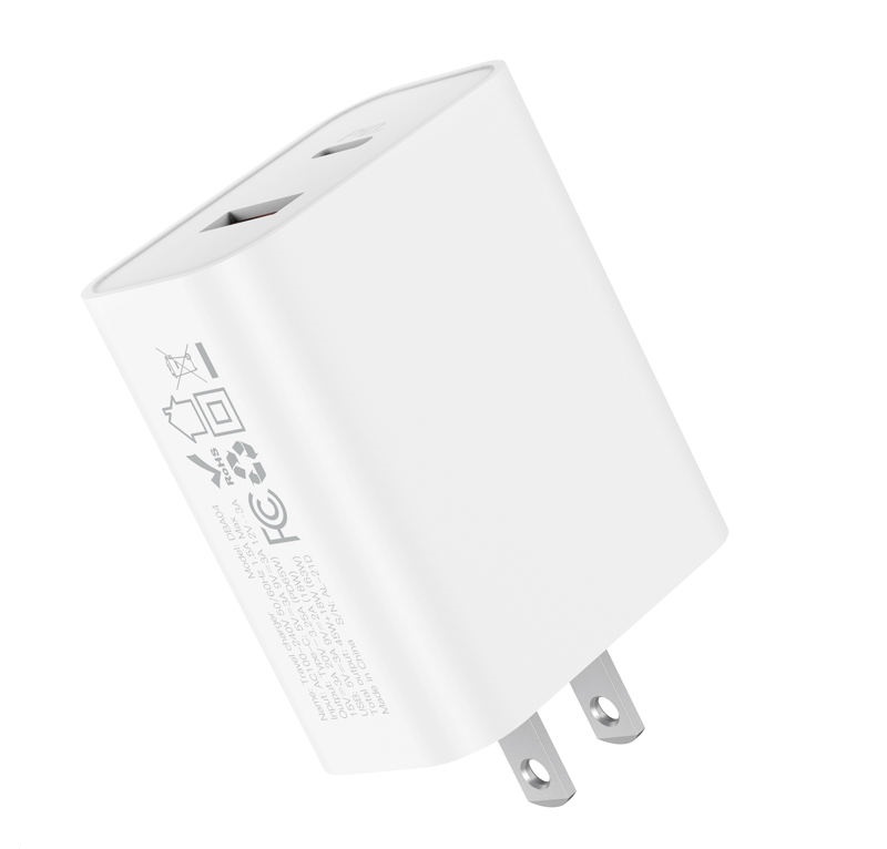 Cargador, Adaptador de Pared Dual Tipo C (65W) + USB 3.0, Quick Charger(+3. Dto: 20.04%)-Plus0289