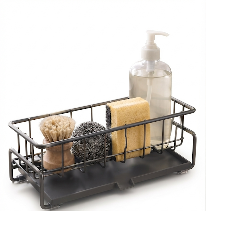 Organizador Metálico para Fregadero de Cocina, 23.5 cm(+3. Dto: 12.52%)-Plus0290