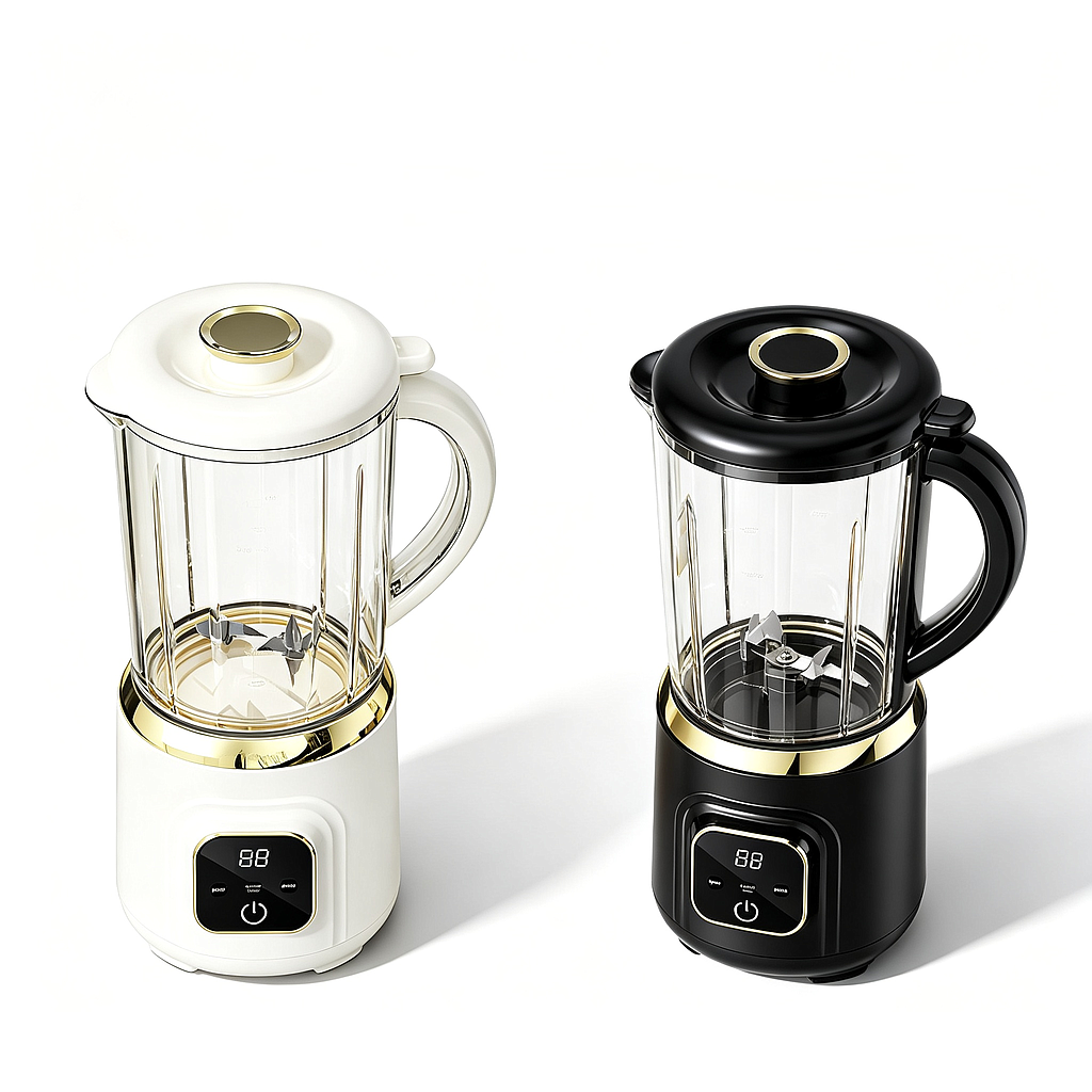 Mini Licuadora Portátil, Doble Cuchilla, 60W, 1000ML, 11cm x 26cm(+3. Dto:10.01%)-HP-198