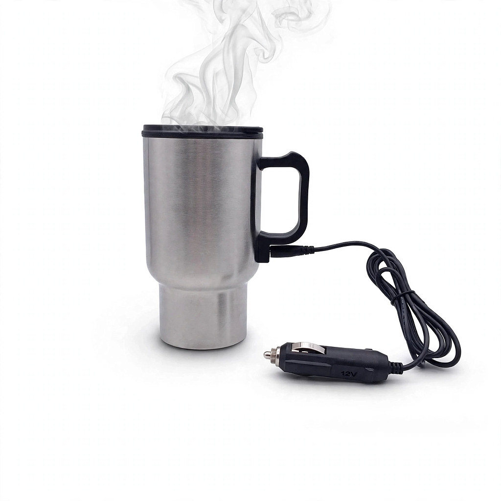 Vaso Térmico, Termo Eléctrico para Vehículo, 12V(+3. Dto: 14.31%)-Plus0308