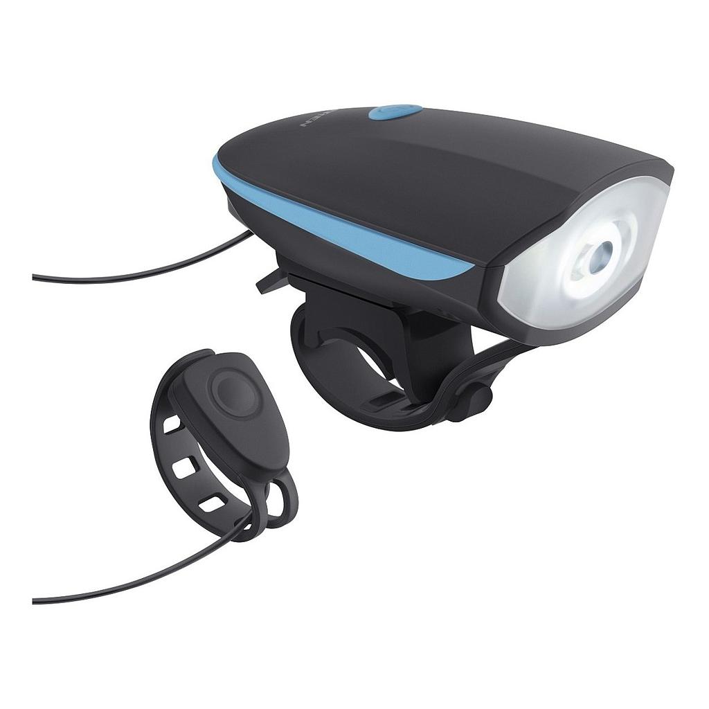 Luz frontal de bicicleta con bocina(+3. Dto: 12.52%)-7588