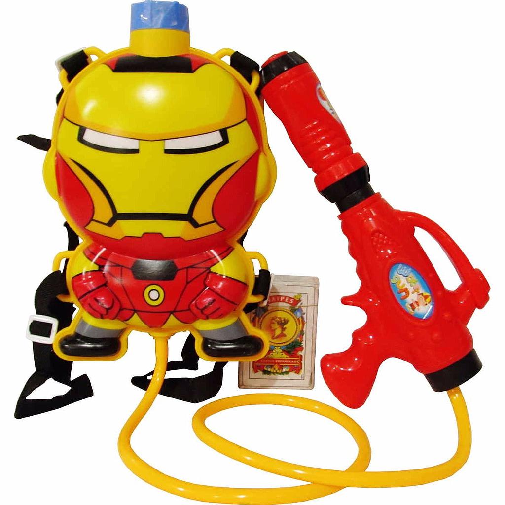 Pistola de agua con mochila