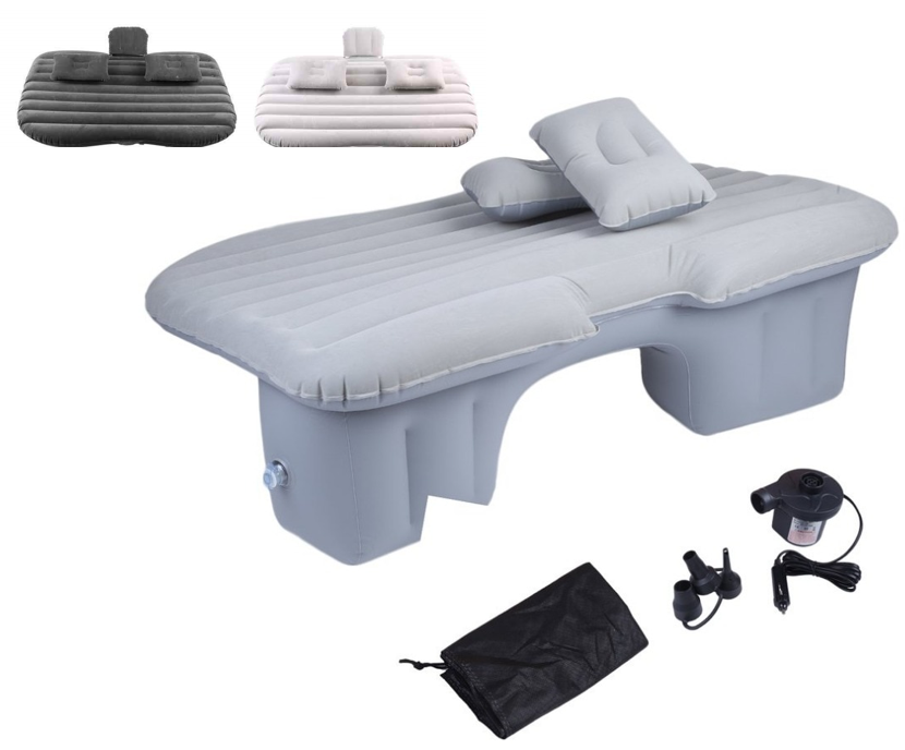 Colchón Inflable para Vehículo + Mini Compresor de 12 voltios + 2 Almohadas(+3. Dto: 8.34%)- Plus0002