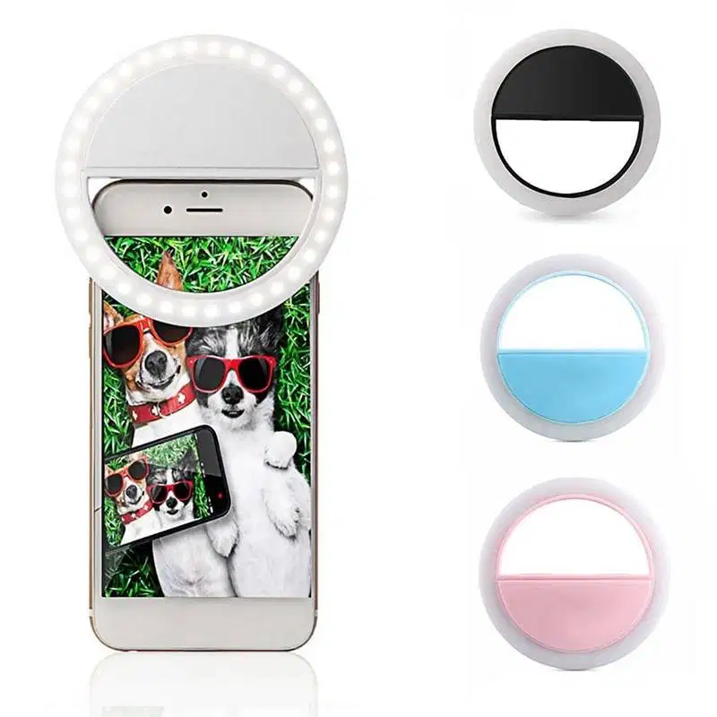 Mini Aro de Luz LED Recargable para Teléfono(+3. Dto: 16.39%)- BYP003 