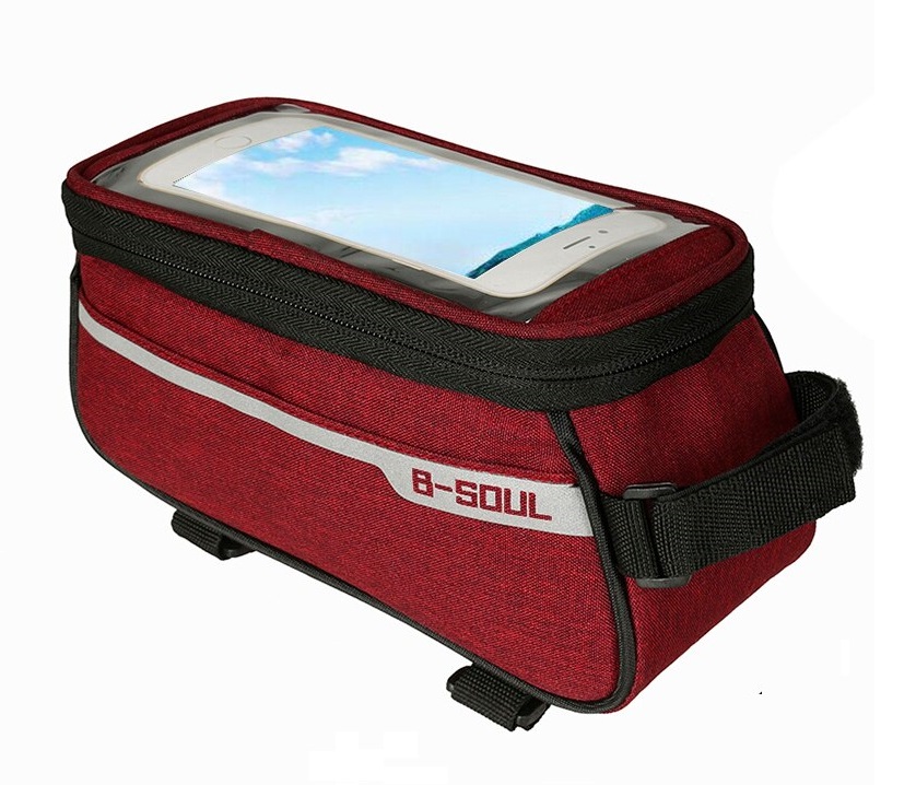 Bolso Estuche Porta Celular Impermeable B-Soul para Bicicleta-Plus0047