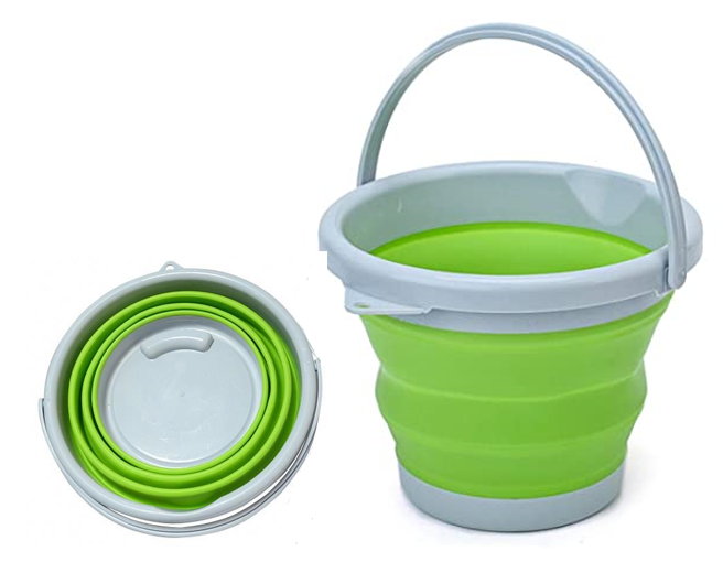 Balde Plegable de Silicona 10 Litros(+3. Dto: 11.12%)-Plus0064