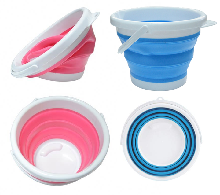 Balde Plegable de Silicona 5 Litros(+3. Dto: 14.31%)-Plus0065