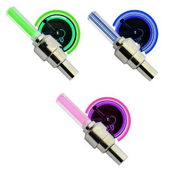 Luces LED de Neón para Válvula de Neumático de Bicicleta, Moto o Auto (2 unidades)(+3. Dto: 24.62%)-Plus0107