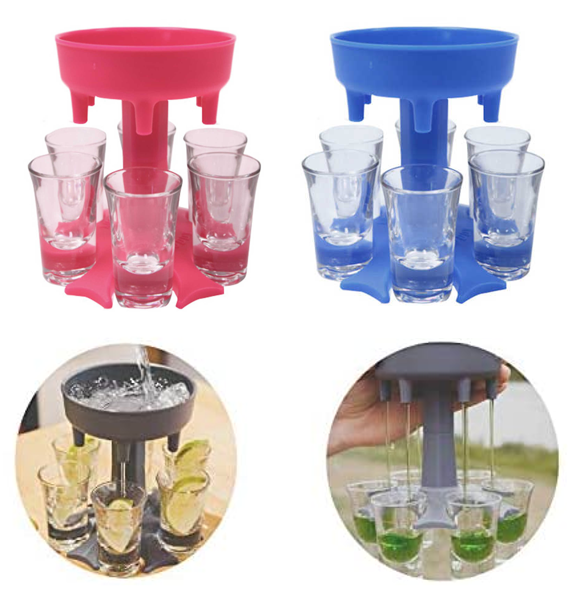 Dispensador de Bebidas + 6 Vasos(+3. Dto: 8.18%)-JAH21208